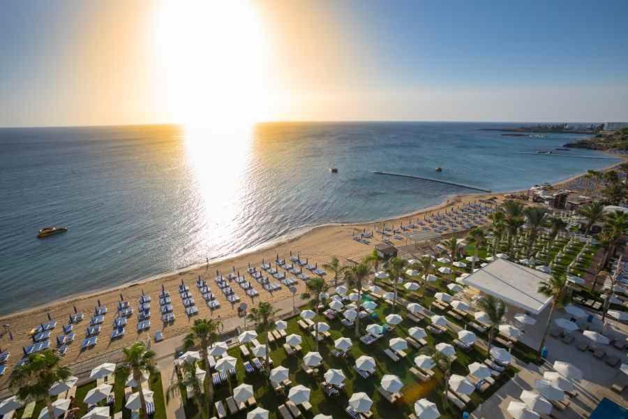 Constantinos The Great Beach Hotel Protaras Buitenkant foto